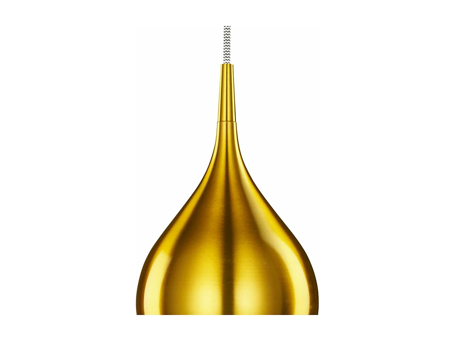 Searchlicht Vibrant - 1 licht Small Dome Deckenanhänger Gold, E14
