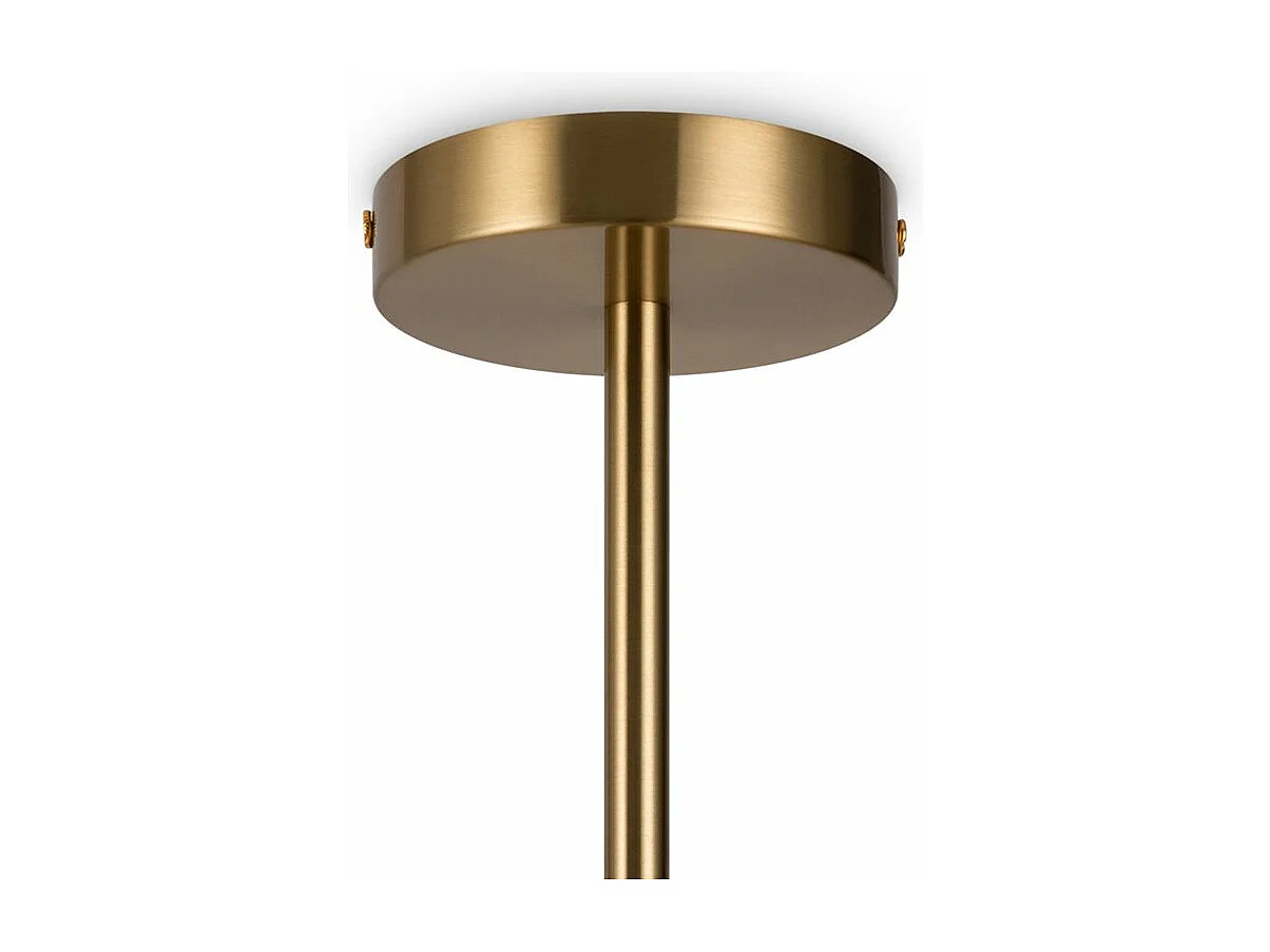 Lampadario A Sospensione Moderno Marble Metallo Ottone Vetro 8 Luci E27 60W