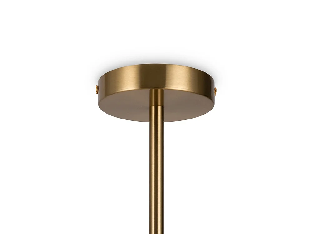 Lampadario A Sospensione Moderno Marble Metallo Ottone Vetro 8 Luci E27 60W