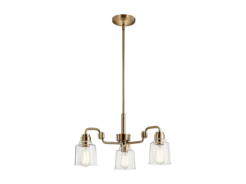 Elstead Kichler Aivian Mehrarmige Deckenleuchte aus verwittertem Messing