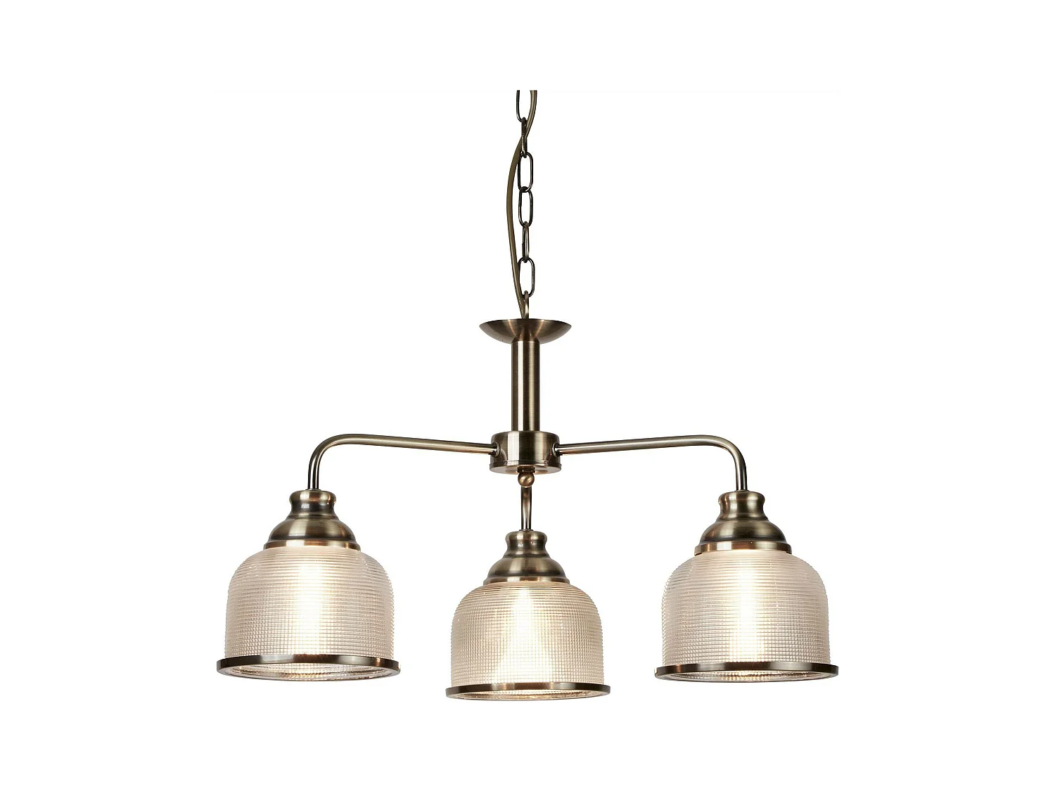 Searchlight Bistro 3 Ljus Multi Arm Takhnge Vit, Antik Mssing, E27