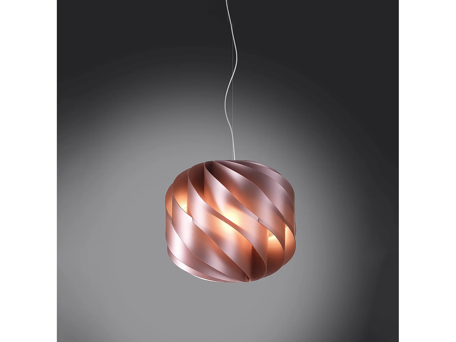 Lampadario Moderno Globe Polilux ® Pink Metal E Metallo Cromo 3 Luci E27