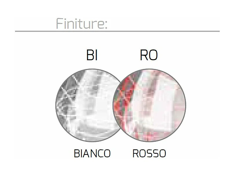 Sospensione Contemporanea Moon Metallo Cromo Vetro Rosso 1 Luce E27 D.40Cm