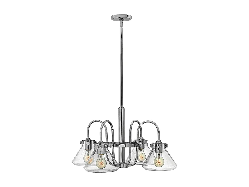 Elstead Congress - Lampadario Multi Braccio Finitura Cromata, E27