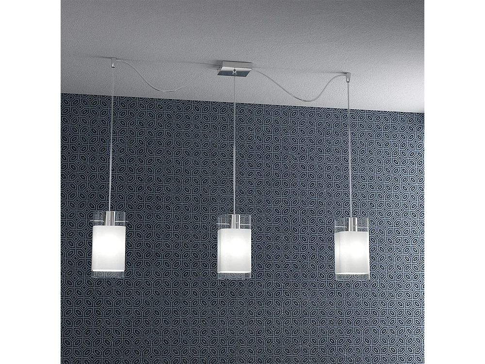 Wild Sospensione 3 Luci Spostabili