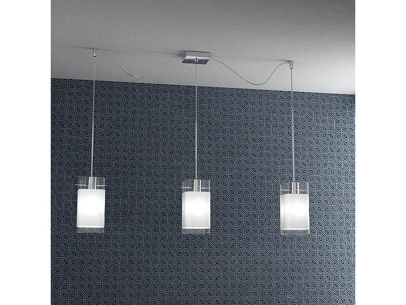 Wild Sospensione 3 Luci Spostabili