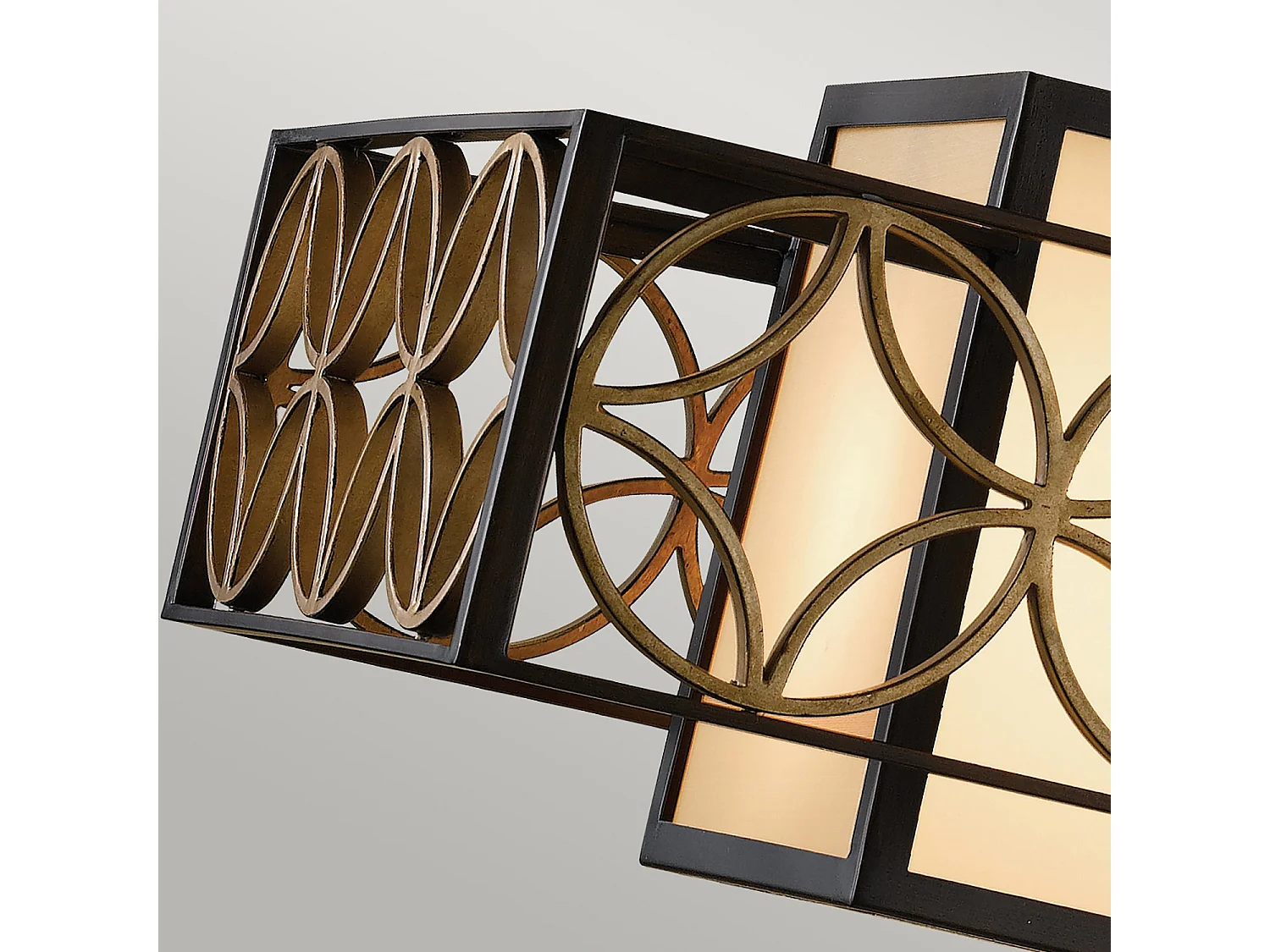 Elstead Remy 4 Light Ceiling Pendel Bar Guld, Brons, E27