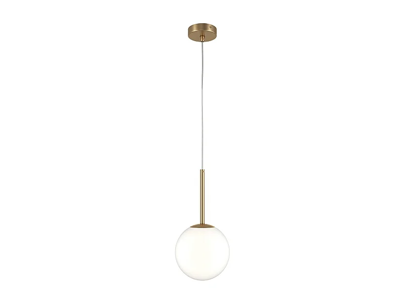Maytoni Basic form Maytoni Basic Form Medium Modern Globe Pendel-Deckenleuchte Gold E14