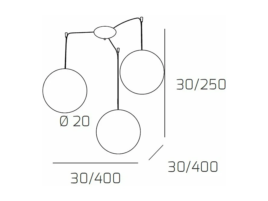 Sospensione Contemporanea Glitter Metallo Cromo Vetro Soffiato Trasp 3 Luci E14