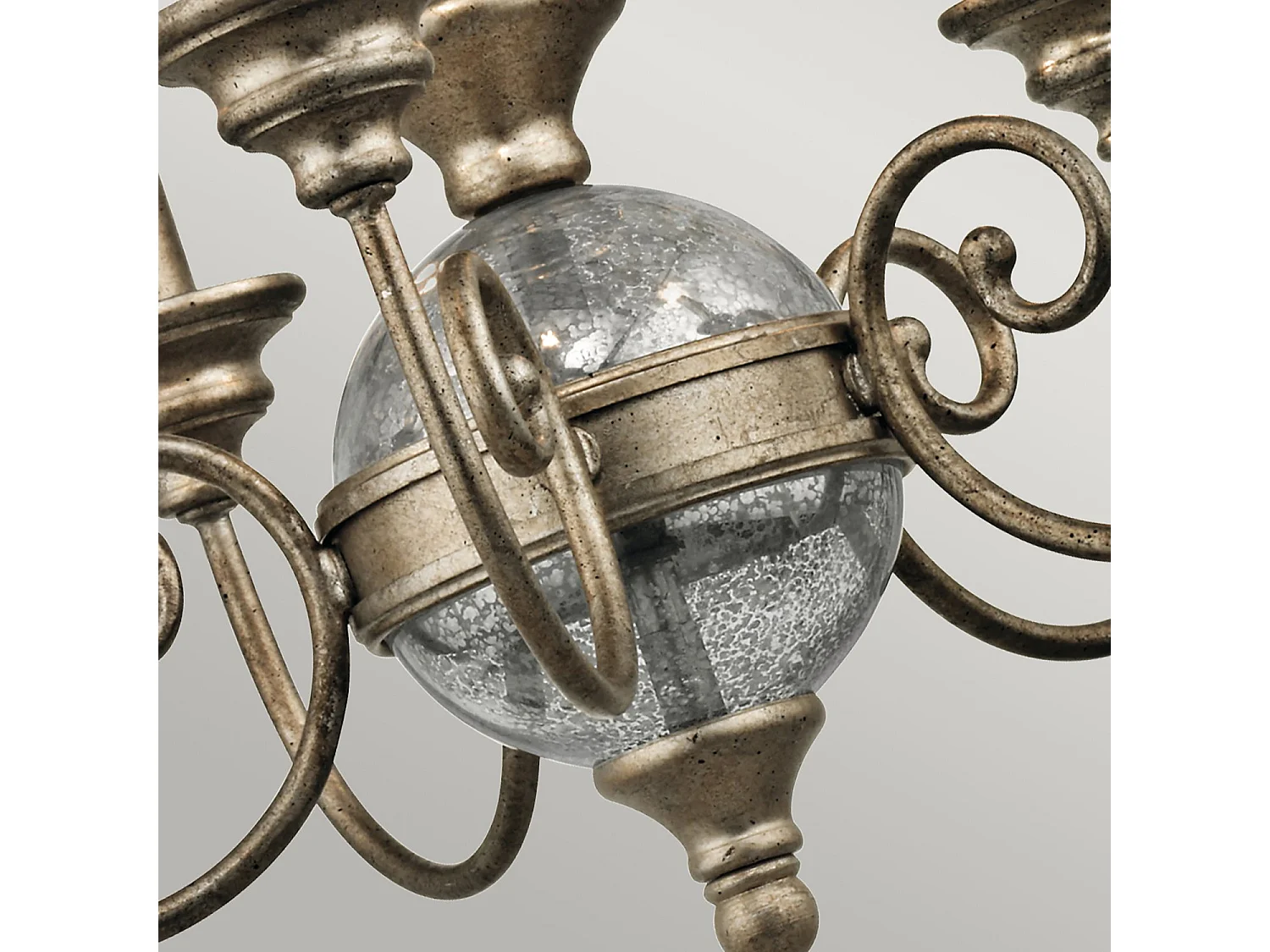 Elstead Rosalie - Lampadario a 5 Luci Finitura Oro, E14