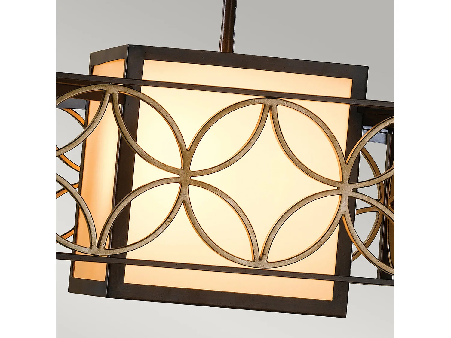 Elstead Remy - 1 Luce Soffitto Pendente Bar Oro, Bronzo, E27
