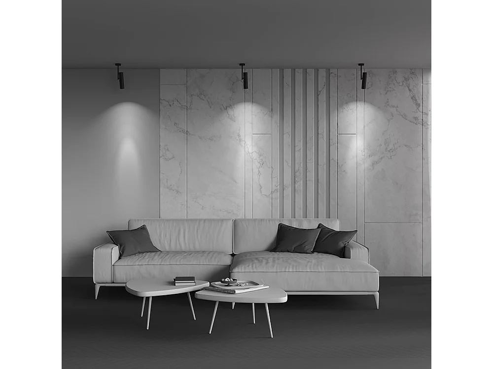 Elti Deckenstrahler Pendelleuchte Schwarz, 1-flammig, GU10