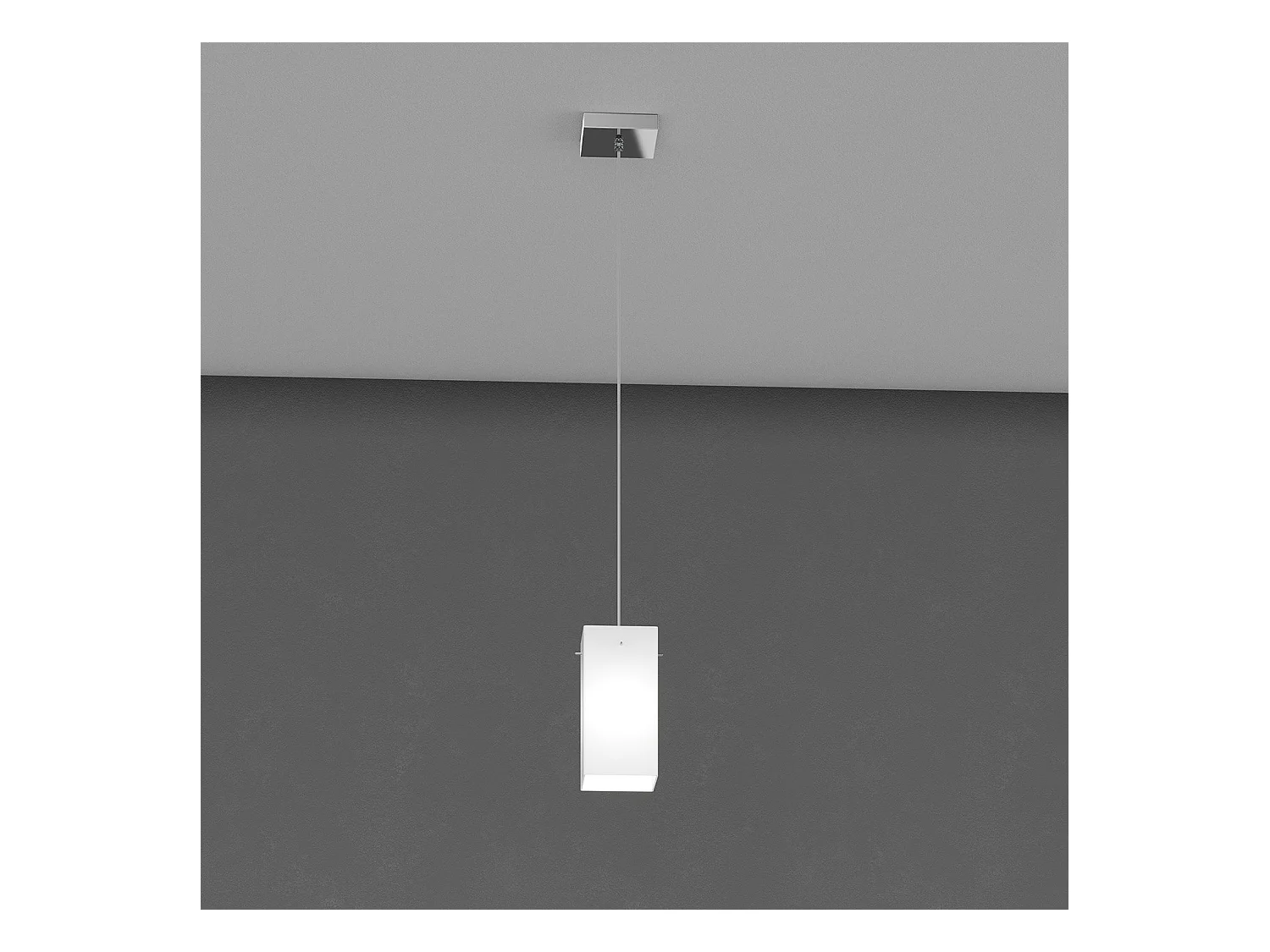 Sospensione Contemporanea Crazy Metallo Bianco Vetro 1 Luce E27