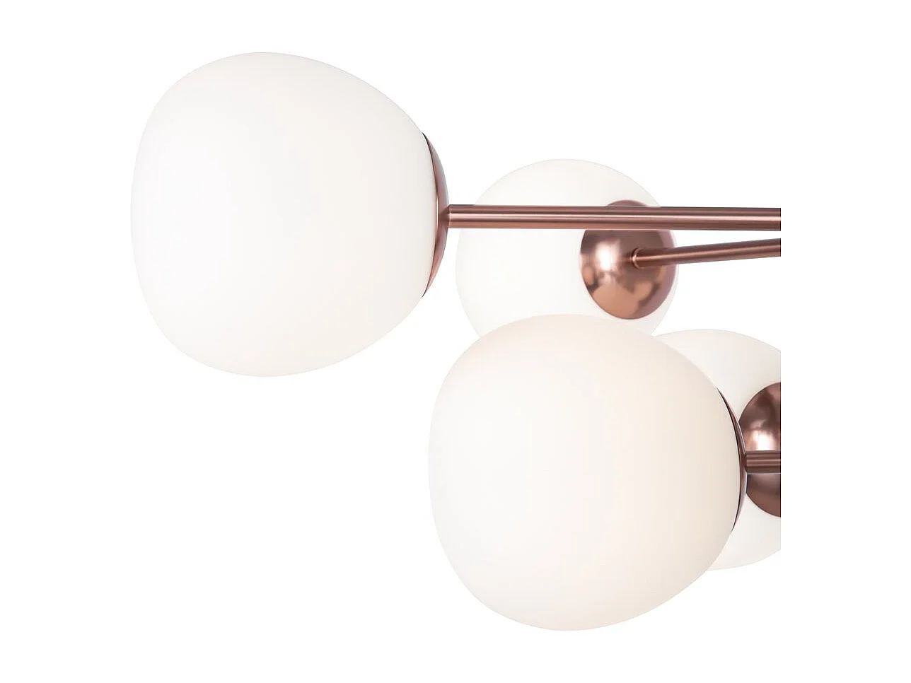 Maytoni Erich Lámpara de Techo Moderna Globo 10 Luces Latón E14