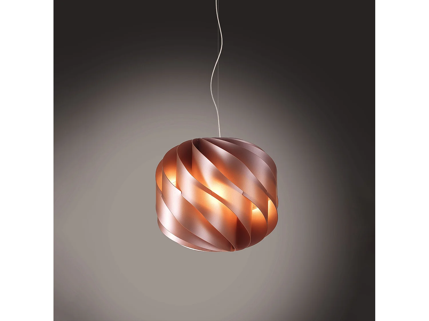 Lampadario Moderno Globe Polilux ® Rame E Metallo Cromo 2 Luci E27