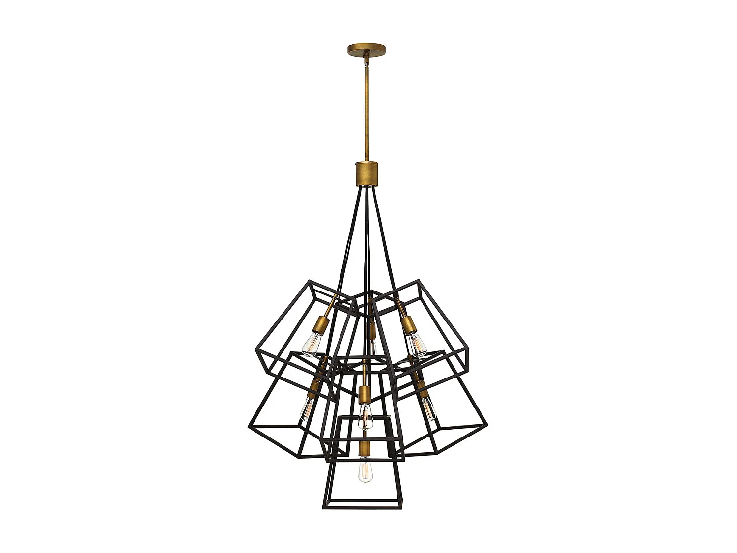 Elstead Fulton - Lampadario 7 Luci Finitura Bronzo, E27