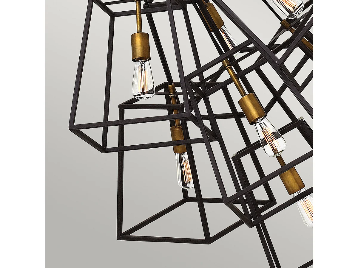 Elstead Fulton - Lampadario 7 Luci Finitura Bronzo, E27