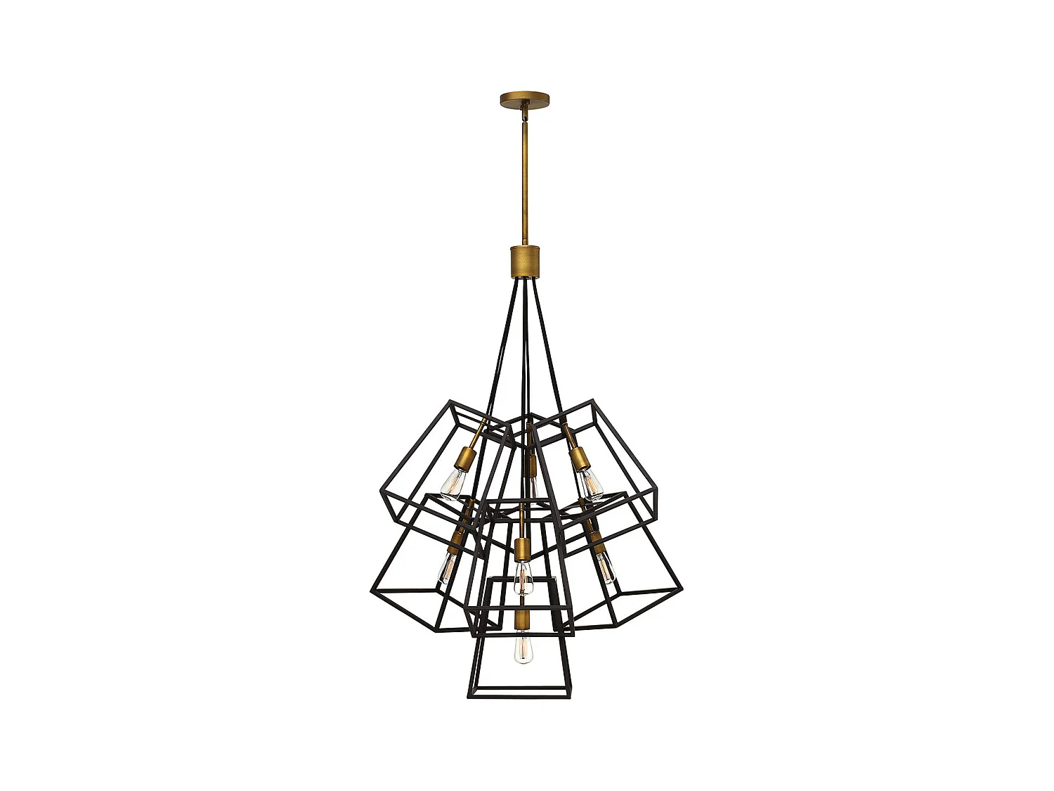 Elstead Fulton 7 ljus ljuskrona bronsfinish, E27