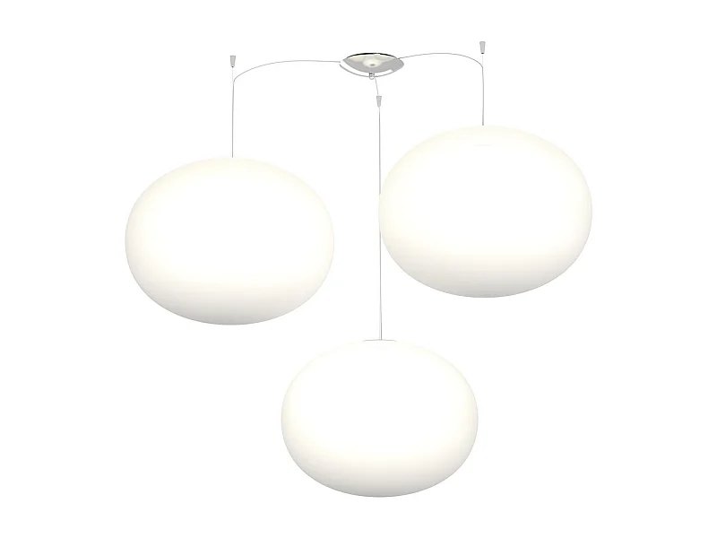 Soft Sospensione D.45 Cm. 3 Luci