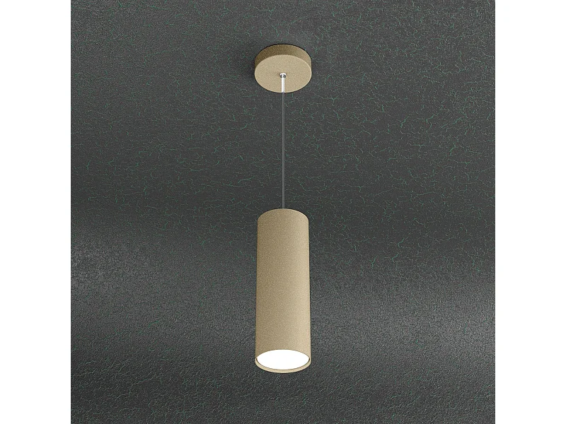 Cloud Sospensione Tubo H.25 1 Luce Sabbia