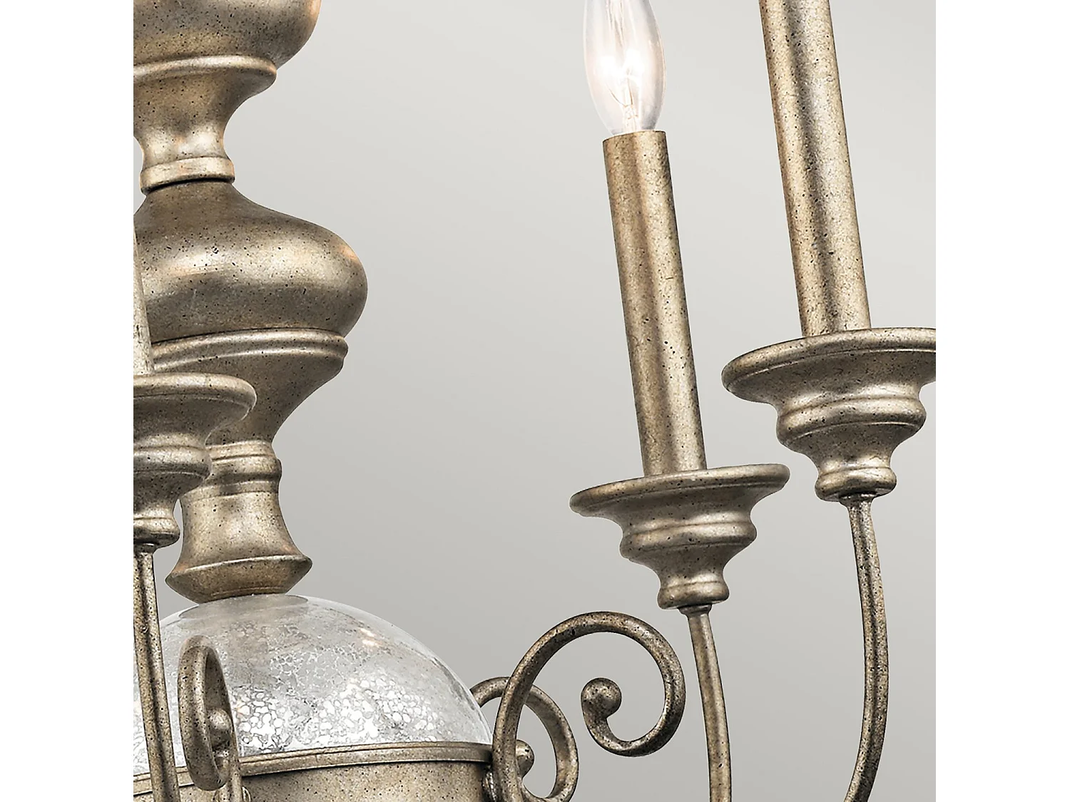 Elstead Rosalie - Lampadario a 5 Luci Finitura Oro, E14