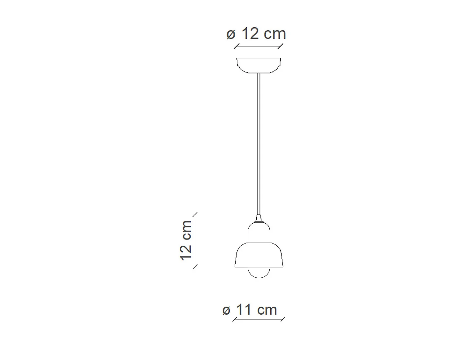 Lampadario Vintage Decò Berimbau Ceramica Verde Salvia 1 Luce E14