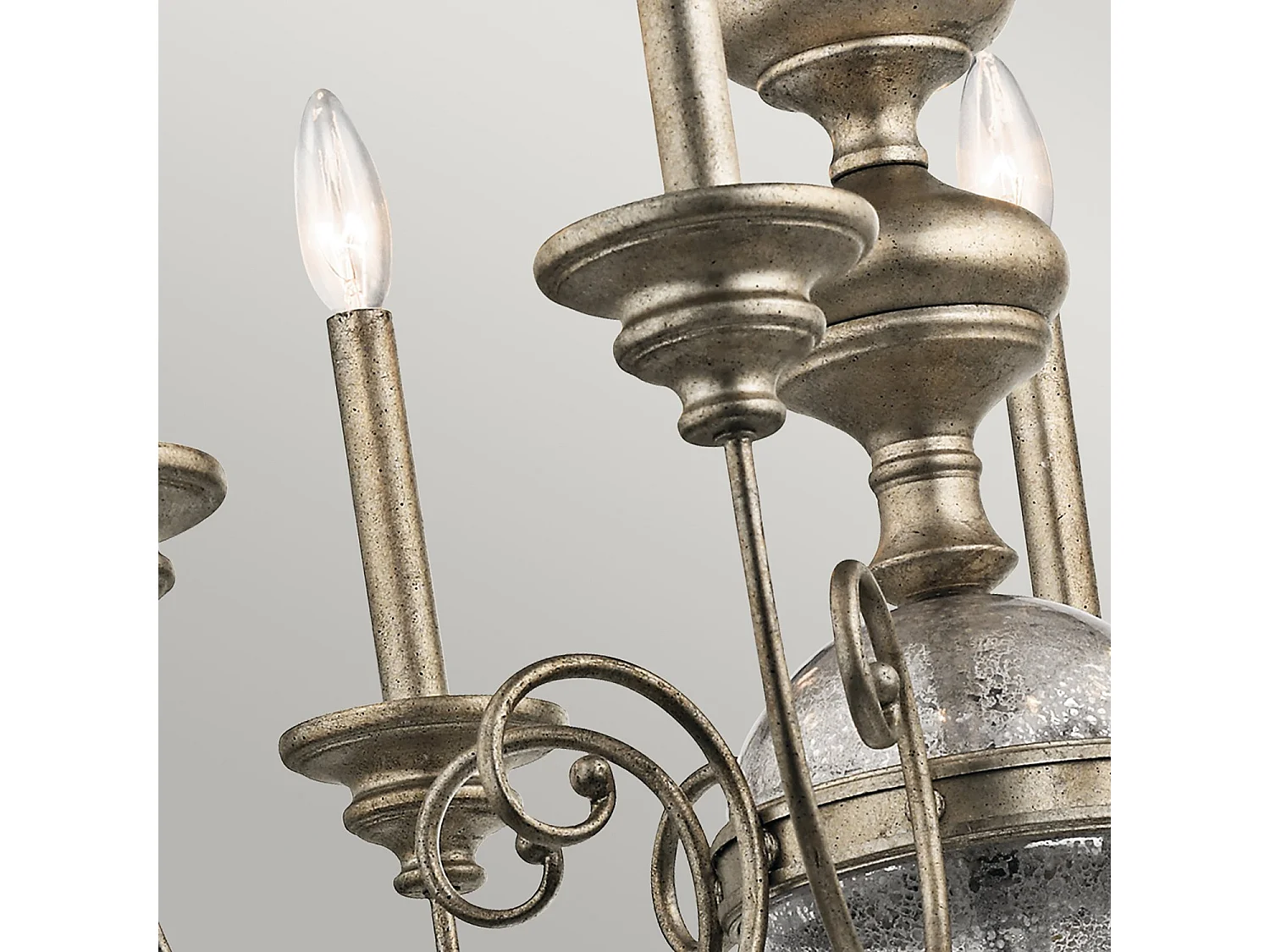 Elstead Rosalie - Lampadario a 8 Luci Finitura Oro, E14