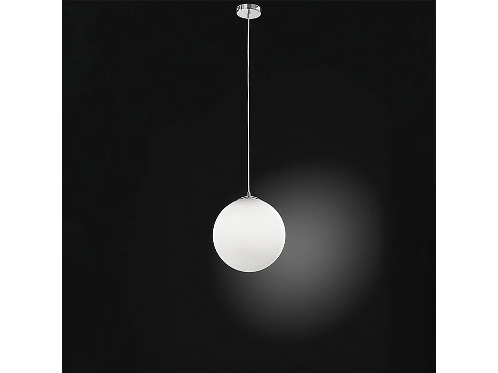 Lampadario Contemporaneo Grape Cromo 1 Luce E27
