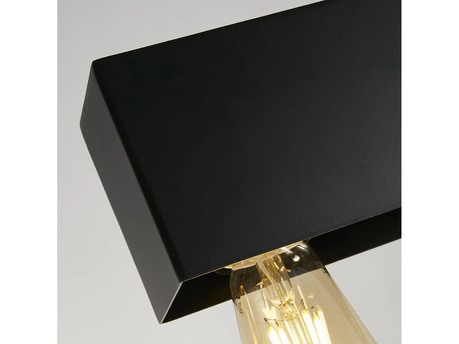 Searchlight Piano Lámpara colgante Diner Bar con 5 luces, metal negro mate