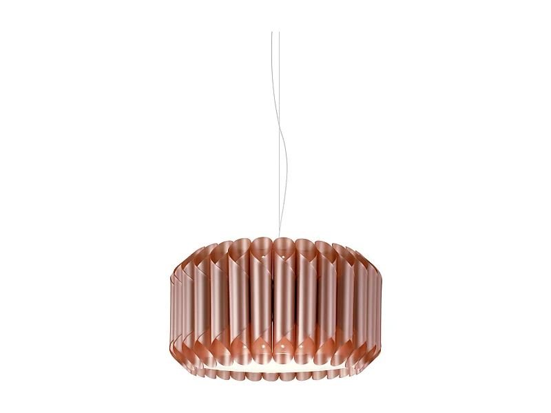 Sospensione Moderna Louise Polilux ® Rame E Metallo Cromo 1 Luce E27