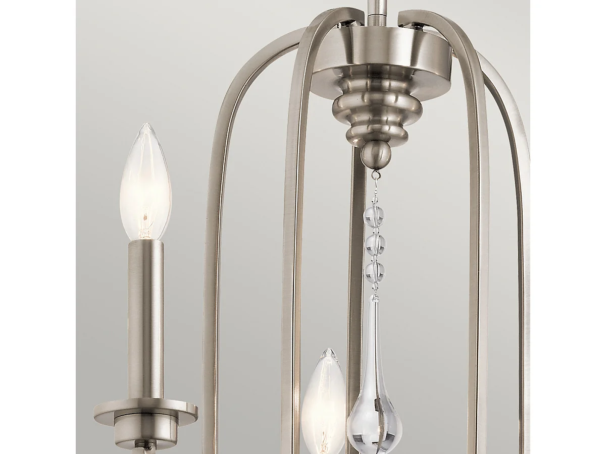 Karlee Lampadario Kichler 5 Luci Classico Peltro