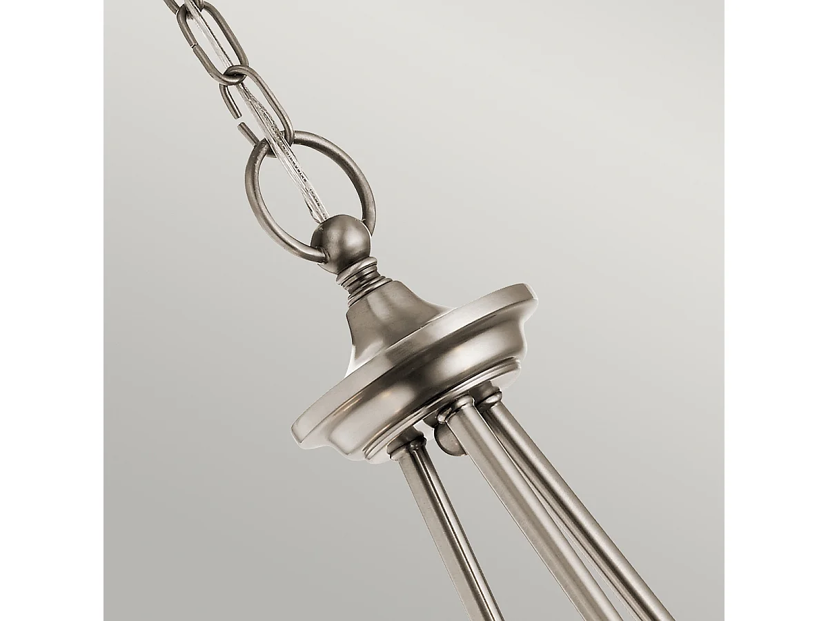 Lampadario a 3 luci Elstead Waverly, peltro classico, attacco E27