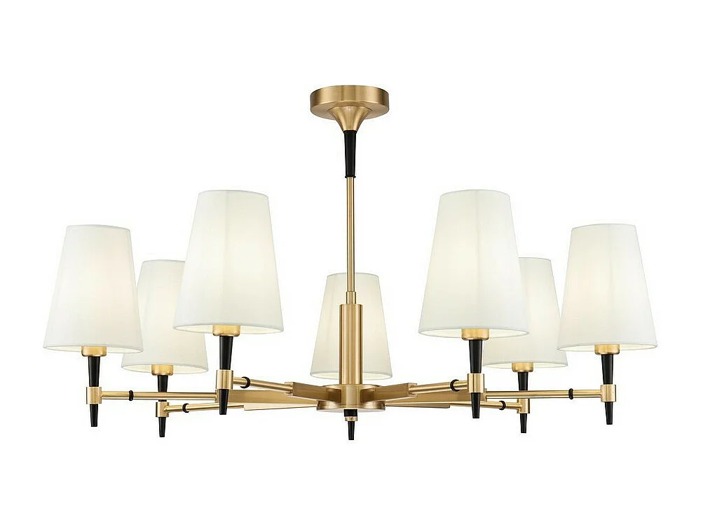 Zaragoza Lampadario Ottone, 7 Luci, E14