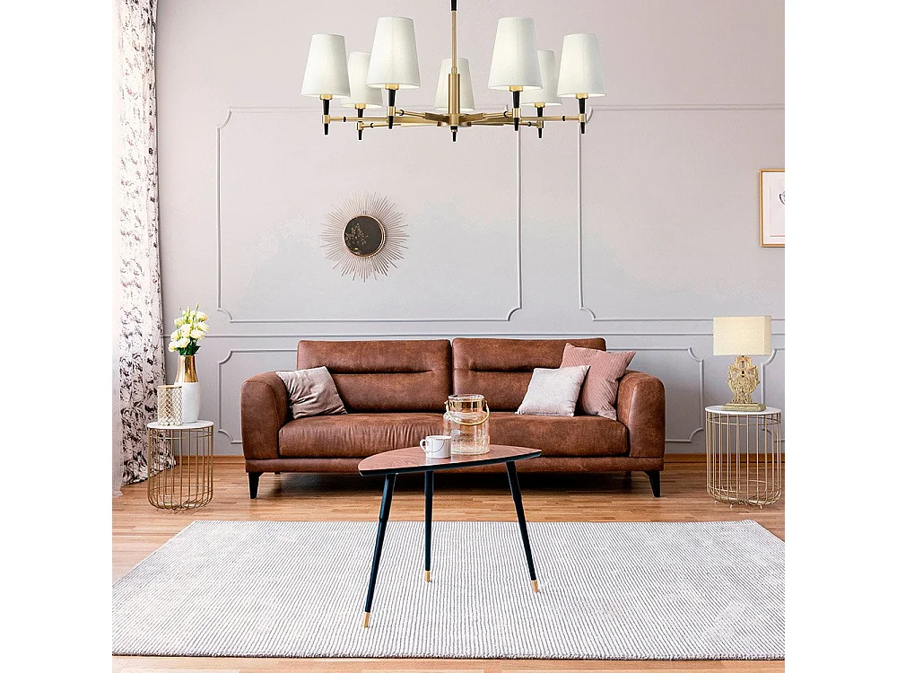 Zaragoza Lampadario Ottone, 7 Luci, E14