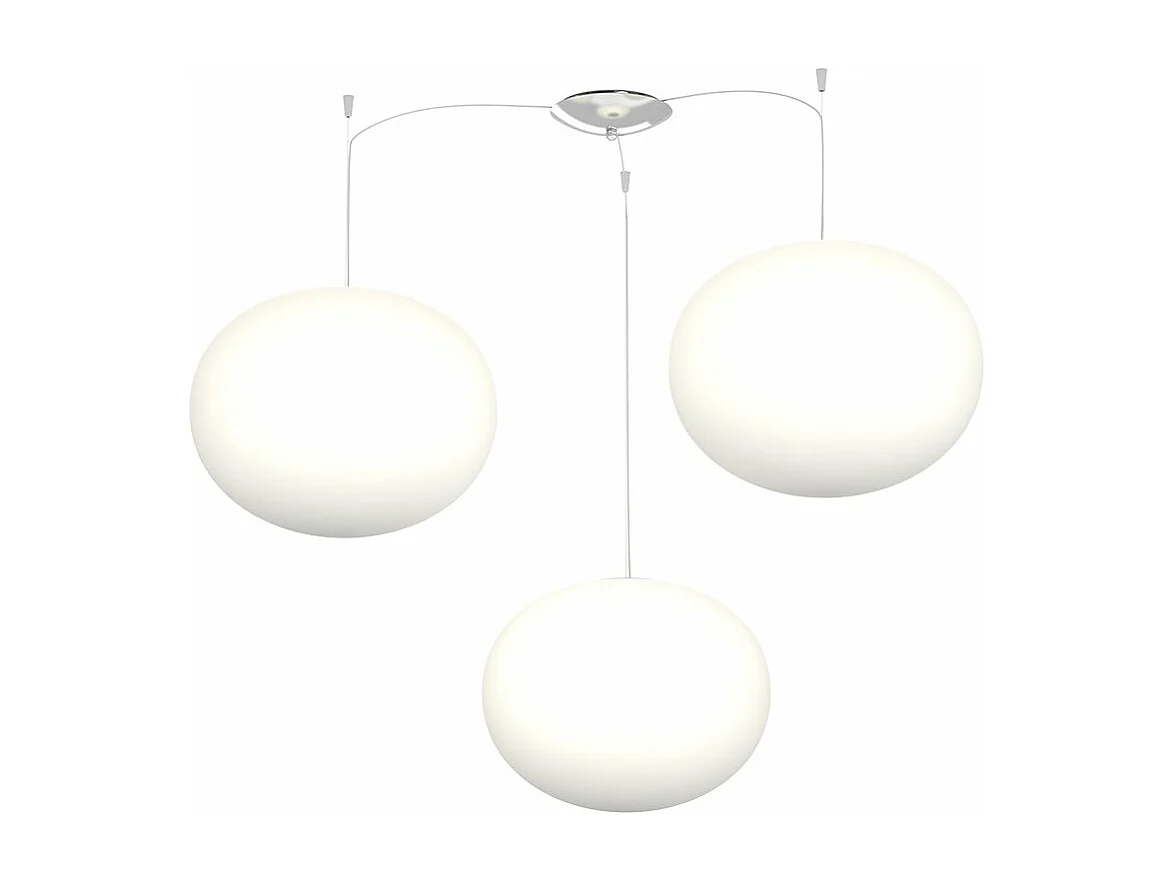 Soft Sospensione D.35 Cm. 3 Luci