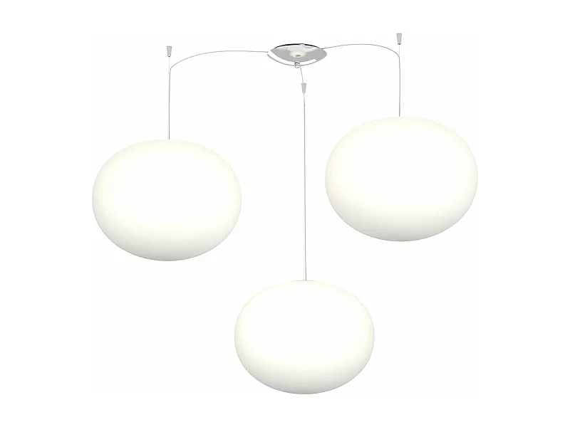 Soft Sospensione D.35 Cm. 3 Luci