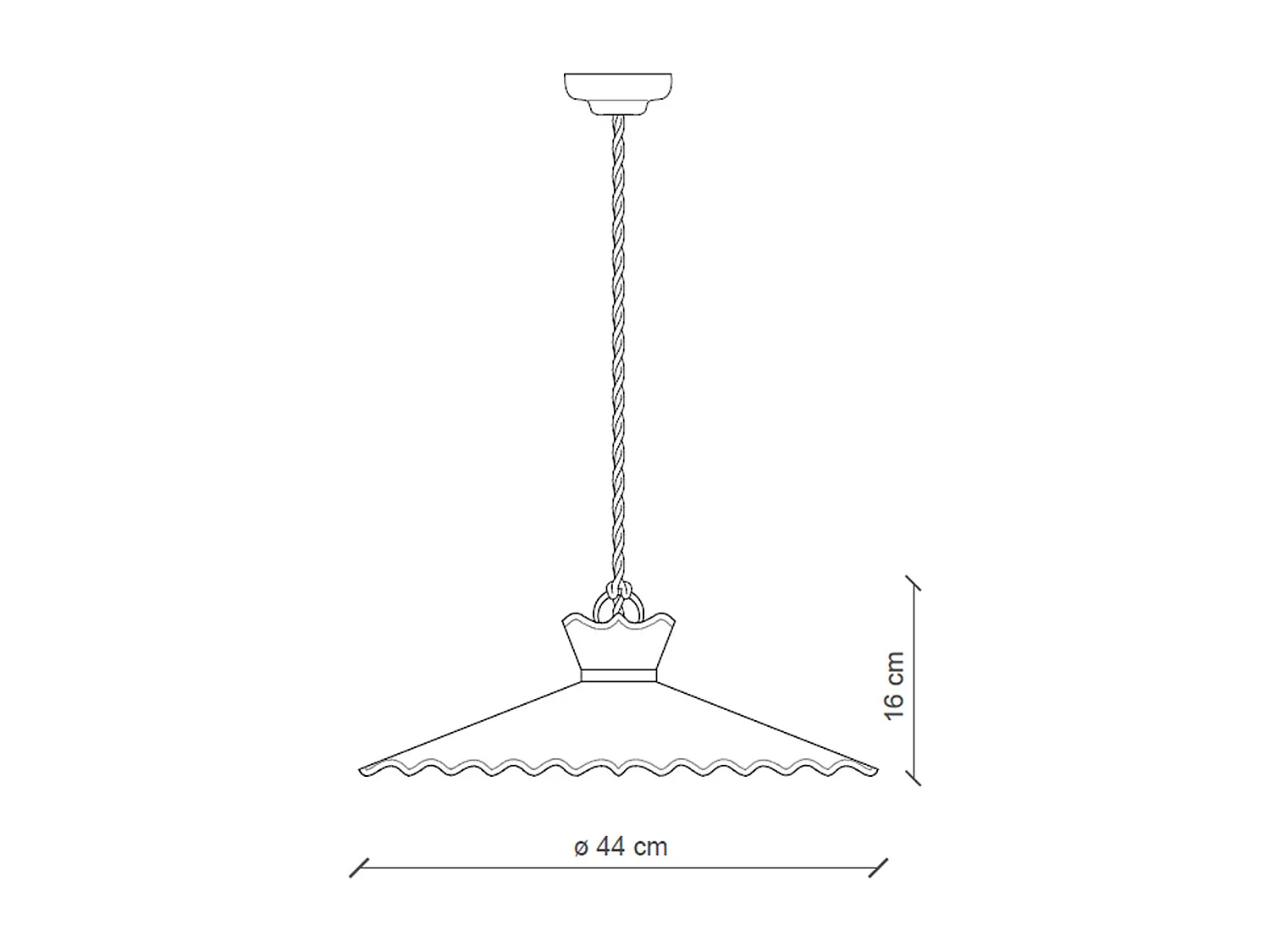Lampadario Classico Ravenna Metallo E Ceramica Nero Sfumato Arg. 44Cm 1 Luce E27