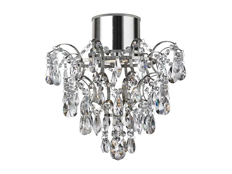 Searchlicht Bathroom - 1 Licht Badezimmer Kronleuchter Chrom, K5 Kristalle IP44, GU10