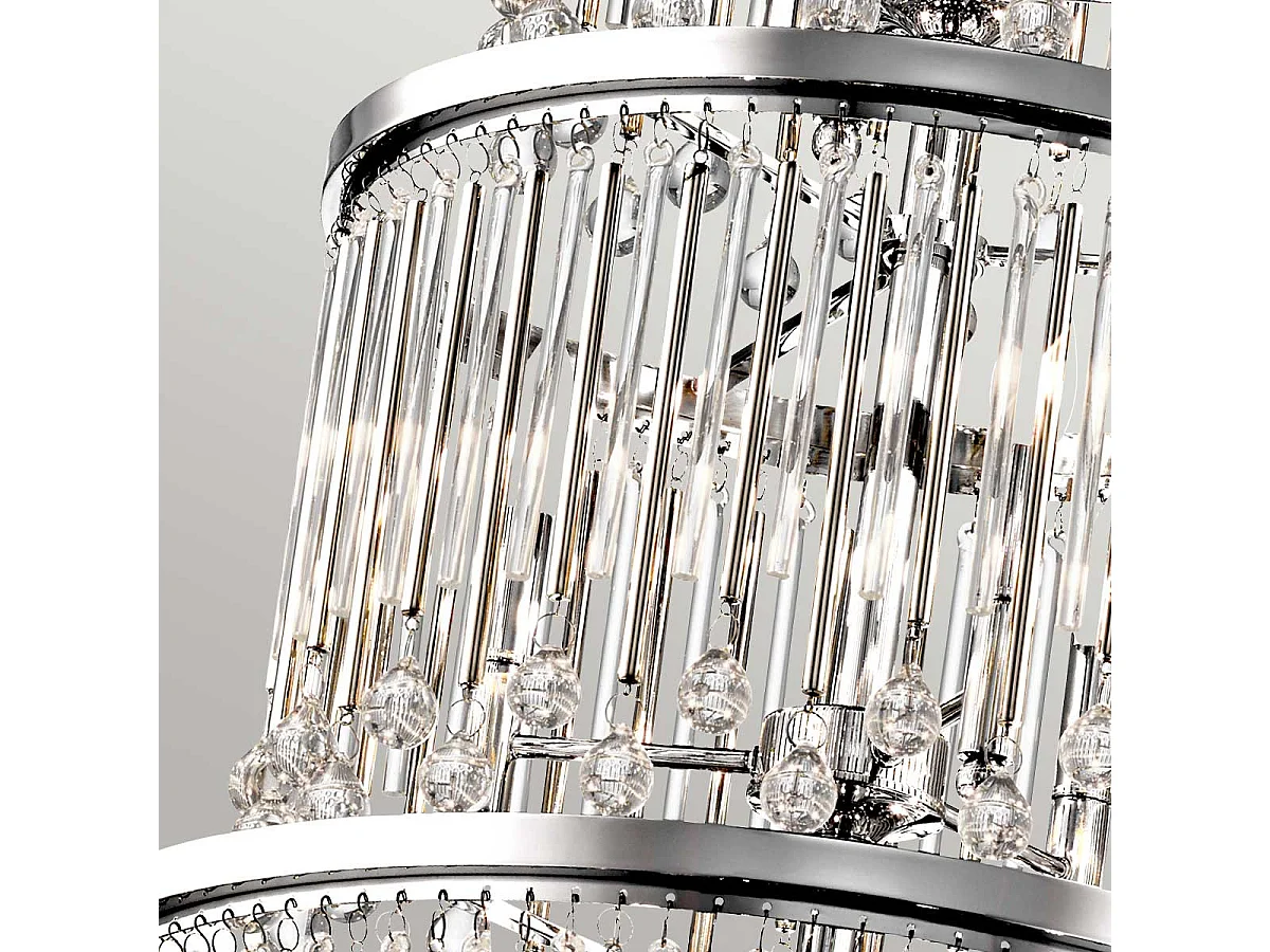 Elstead Kichler Piper Lampadari Cromo Lucido