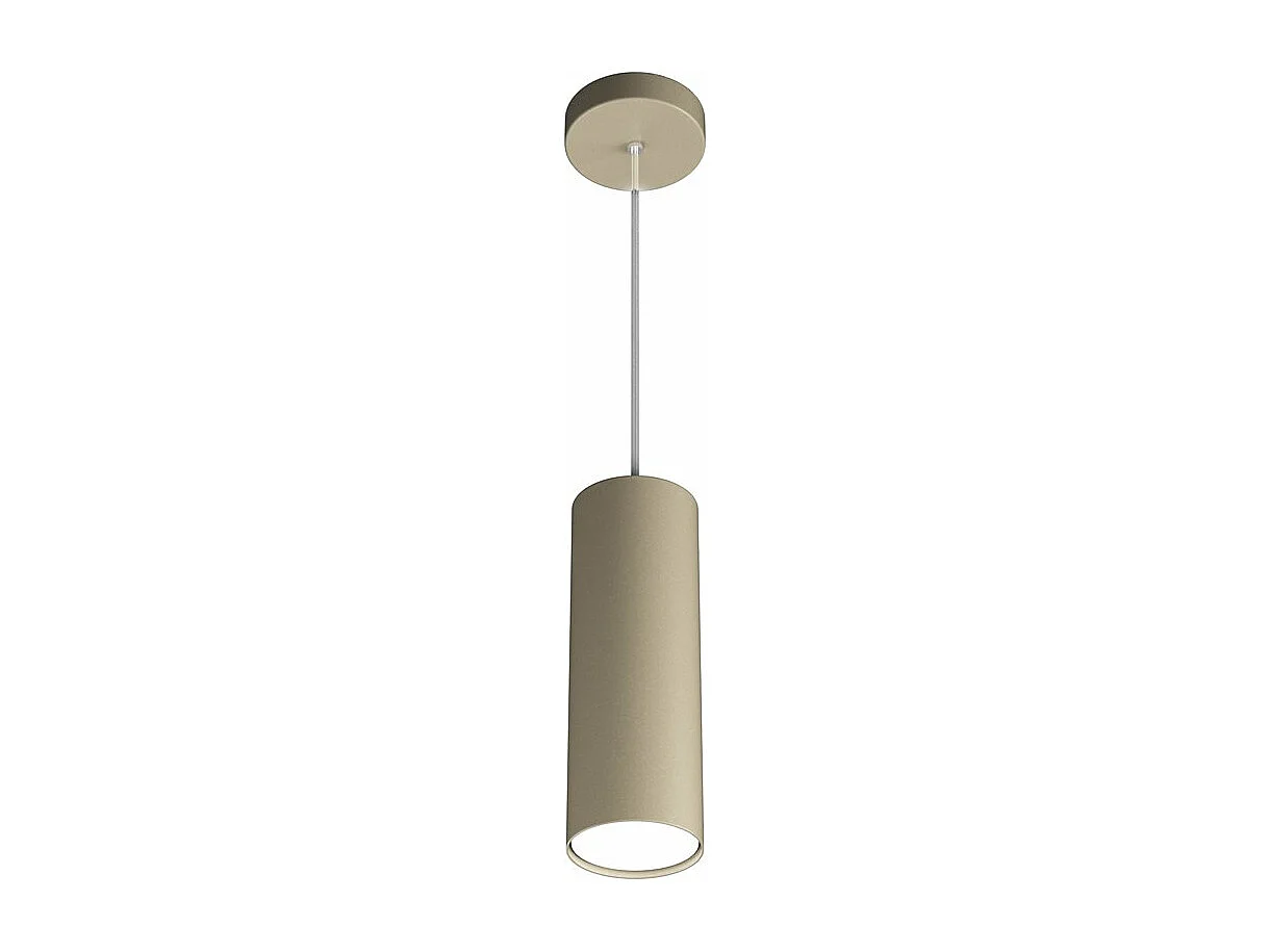 Shape Sospensione Tubo H.25 1 Luce Sabbia