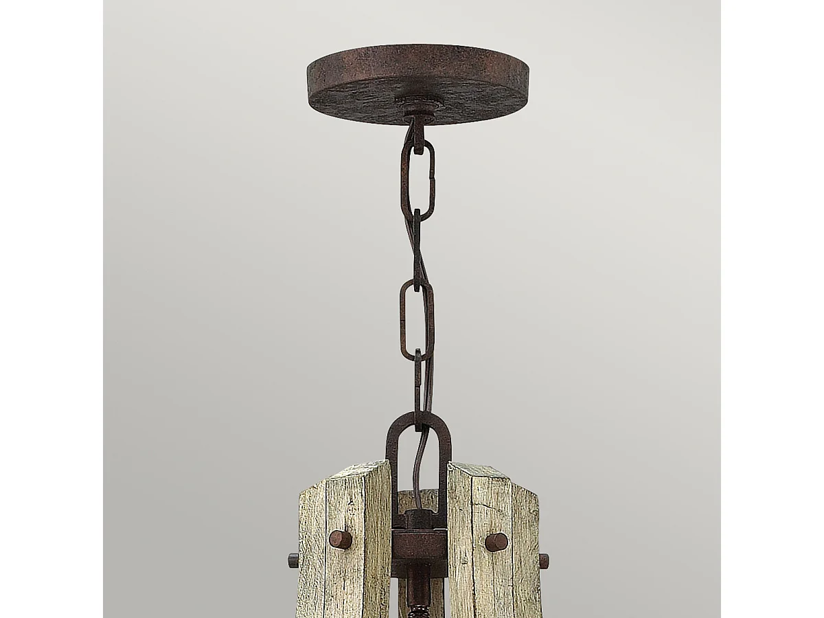 Elstead Middlefield - Lampadario 5 Luci Finitura Ferro Ruggine, E14