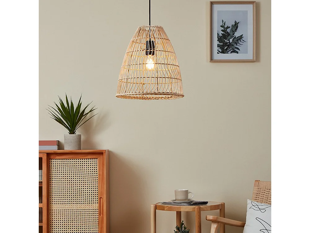 Lampadario Industrial Ayesgarth 1 Luce Acciaio Nero