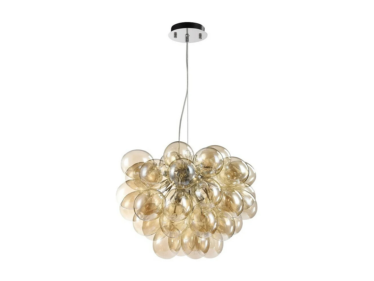 Balbo Lampada a Sospensione da Soffitto Nichel, 8 Luci, G9