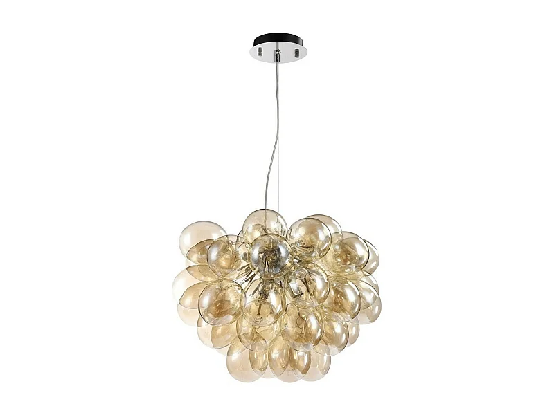 Balbo Lampada a Sospensione da Soffitto Nichel, 8 Luci, G9