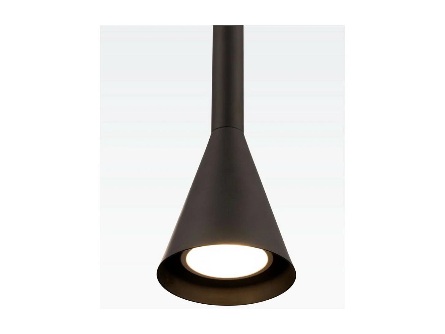 Maytoni Arrow Plafoniera a sospensione sottile nera GU10