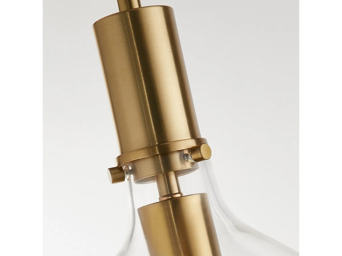 Searchlight Margarita Suspension Laiton, Verre