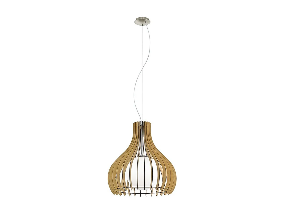 Lampadario Industrial Tindori 1 Luce Acciaio Grigio Opaco Diffusore Acero