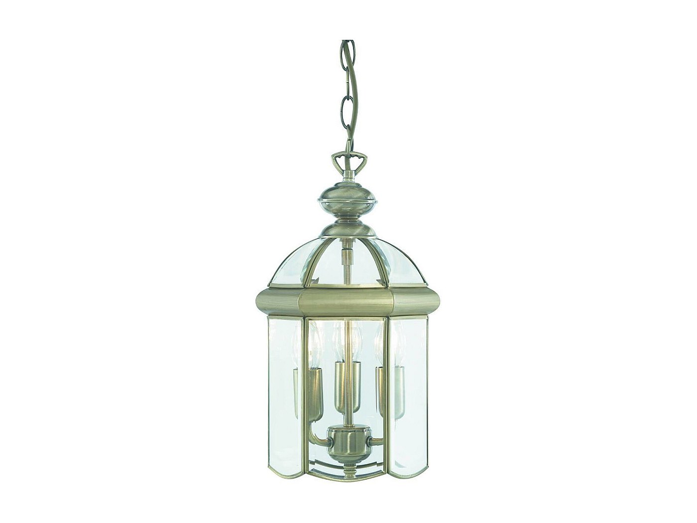 Lampada da tavolo vintage in ottone: lanterna da uragano in stile