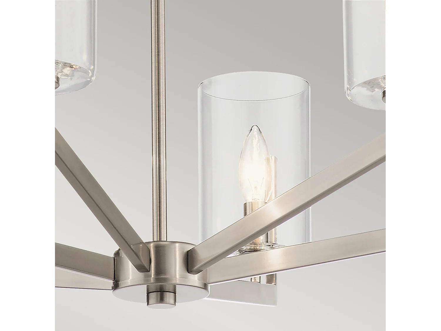 Elstead Kichler Nye Mehrarm-Pendel-Deckenleuchte Classic Pewter