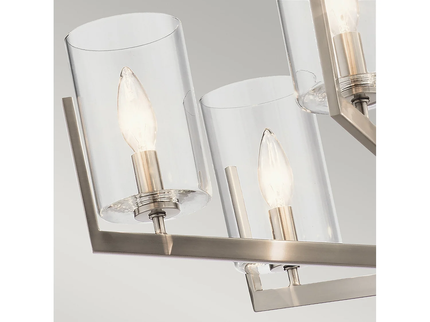 Elstead Kichler Nye Mehrarm-Pendel-Deckenleuchte Classic Pewter